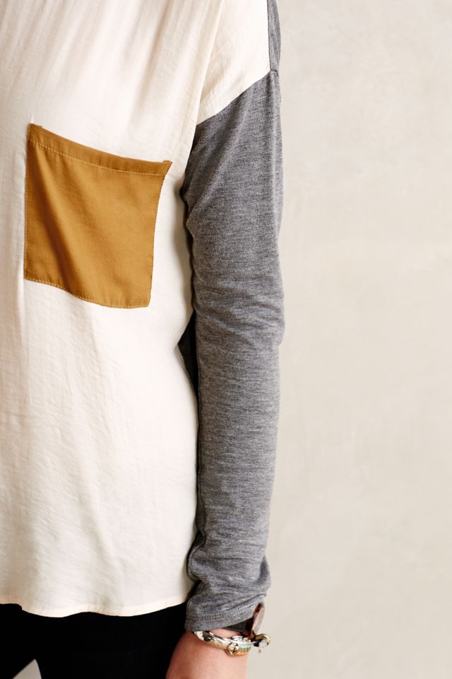 Colorblocked Pocket Top #3