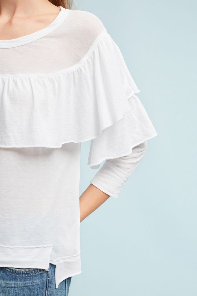 Wilt Ruffled Sweatshirt #1