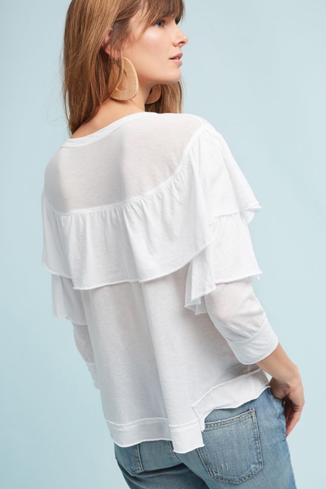 Wilt Ruffled Sweatshirt #2