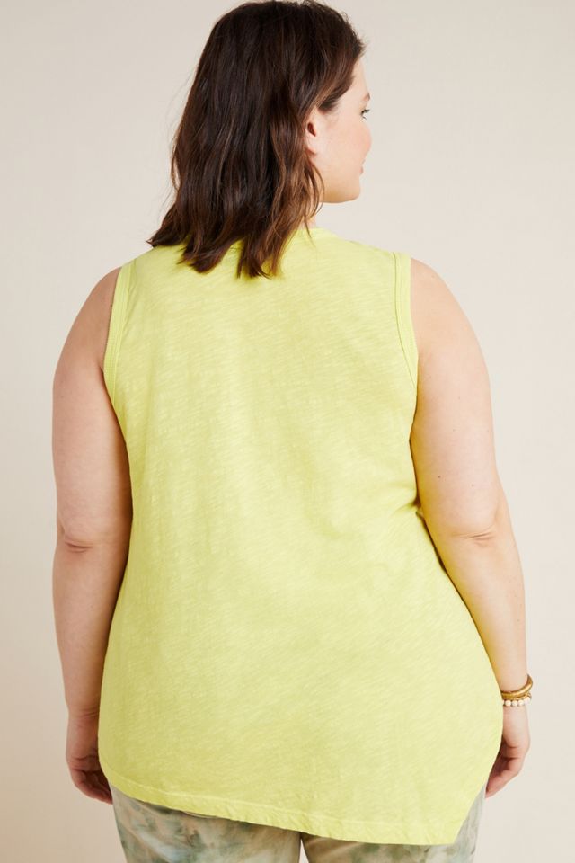 Amber Asymmetrical Tank #7