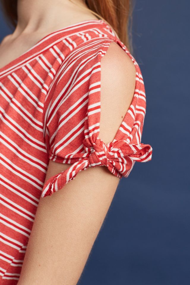 Tie-Cuff Tee #1