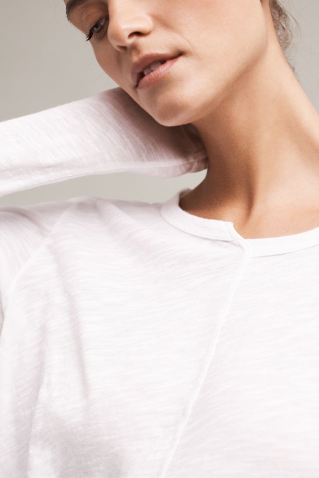 Seamed Scoop Tee #2