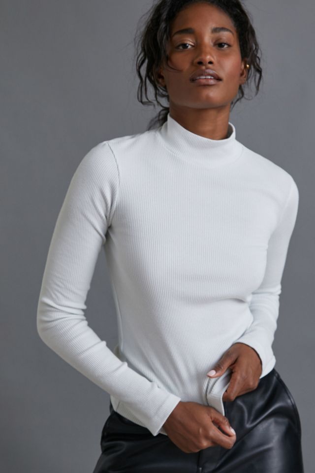 AGOLDE Amber Ribbed Turtleneck Top #3