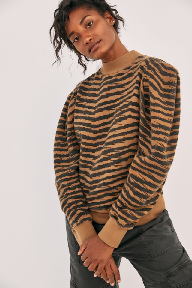 AGOLDE Tigress Puff-Sleeved Sweatshirt #3