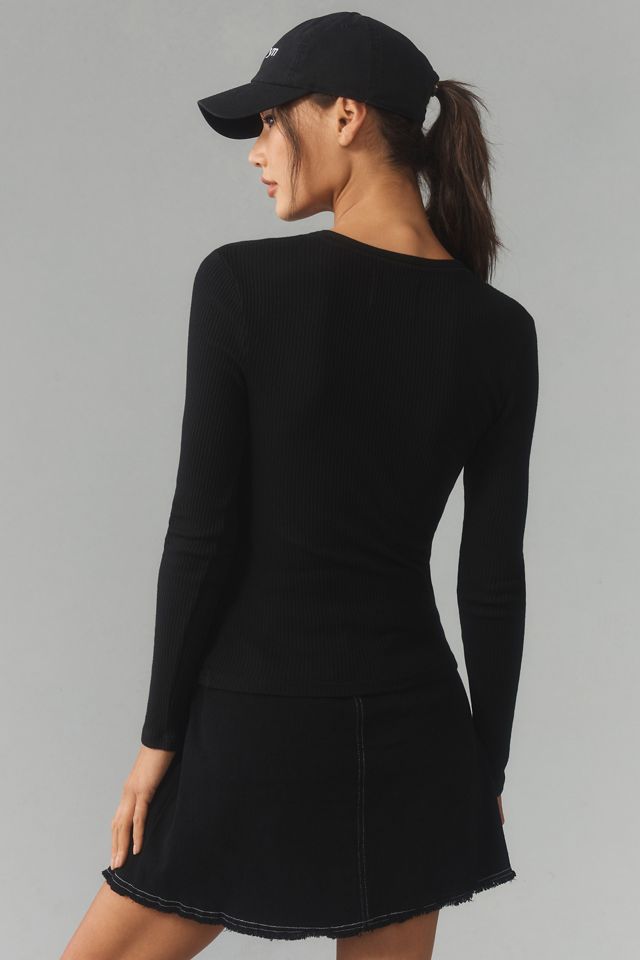 Citizens of Humanity Florence Long-Sleeve V-Neck Tee #1