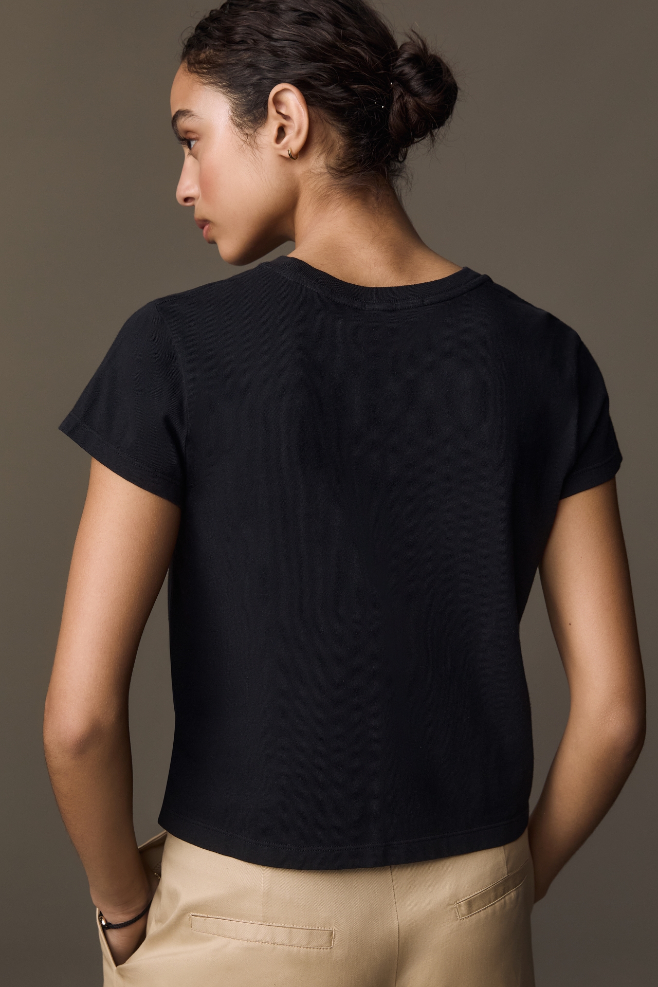 AGOLDE Adine Cropped Tee