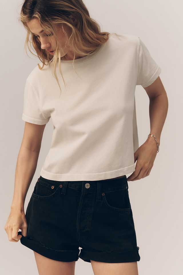 AGOLDE Adine Crop Tee #3