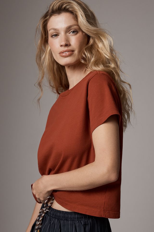 AGOLDE Adine Crop Tee #3