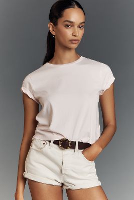 AGOLDE ADINE CROPPED TEE 