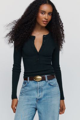 Citizens of Humanity Varra Henley Top