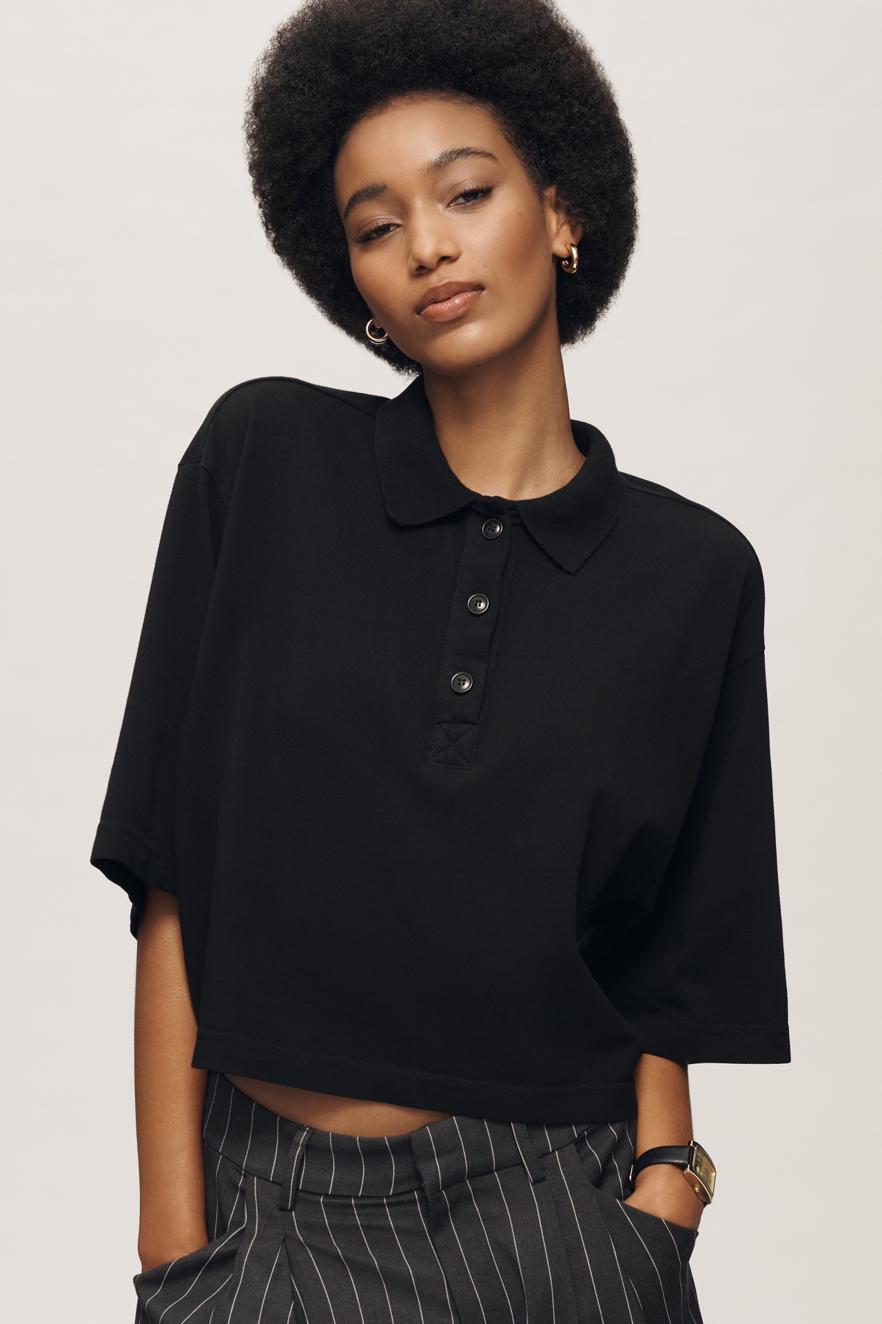 Citizens of Humanity Lowen Boxy Polo Shirt