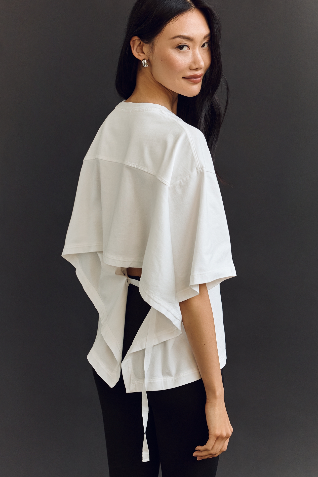 AGOLDE Theo Open-Back Tee