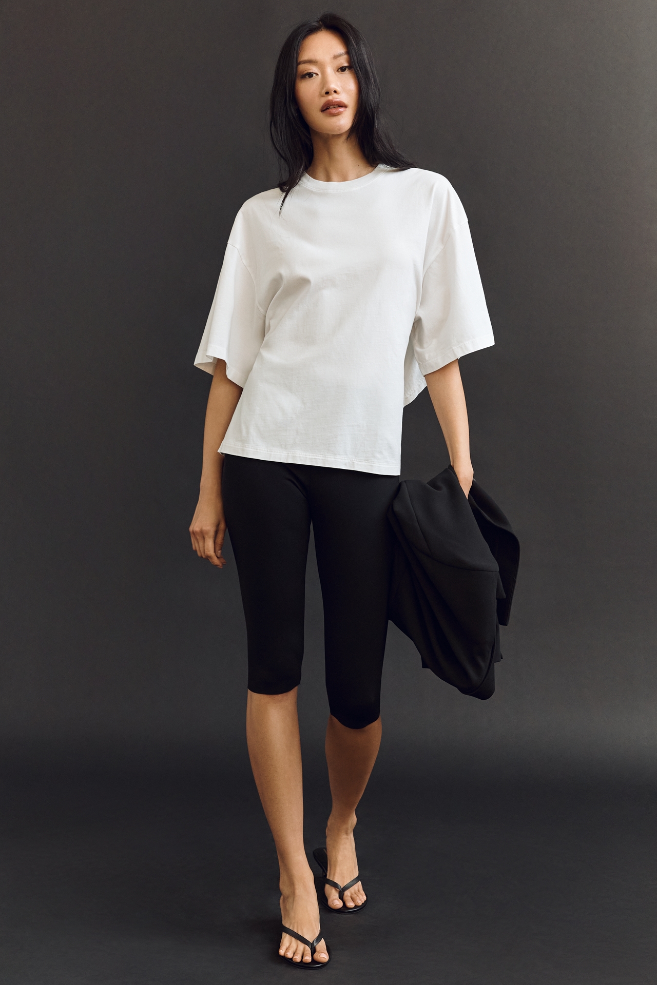 AGOLDE Theo Open-Back Tee
