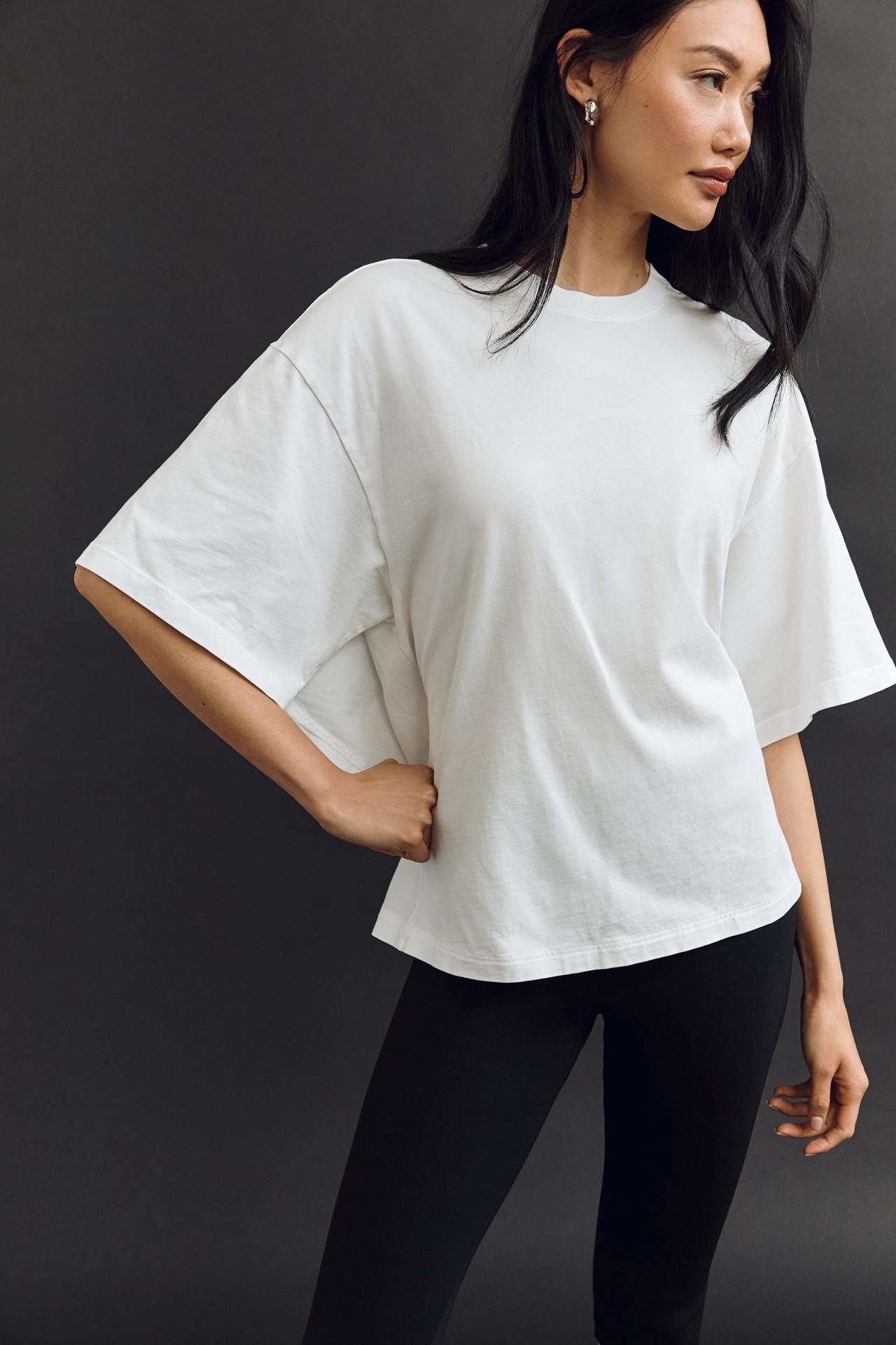 AGOLDE Theo Open-Back Tee
