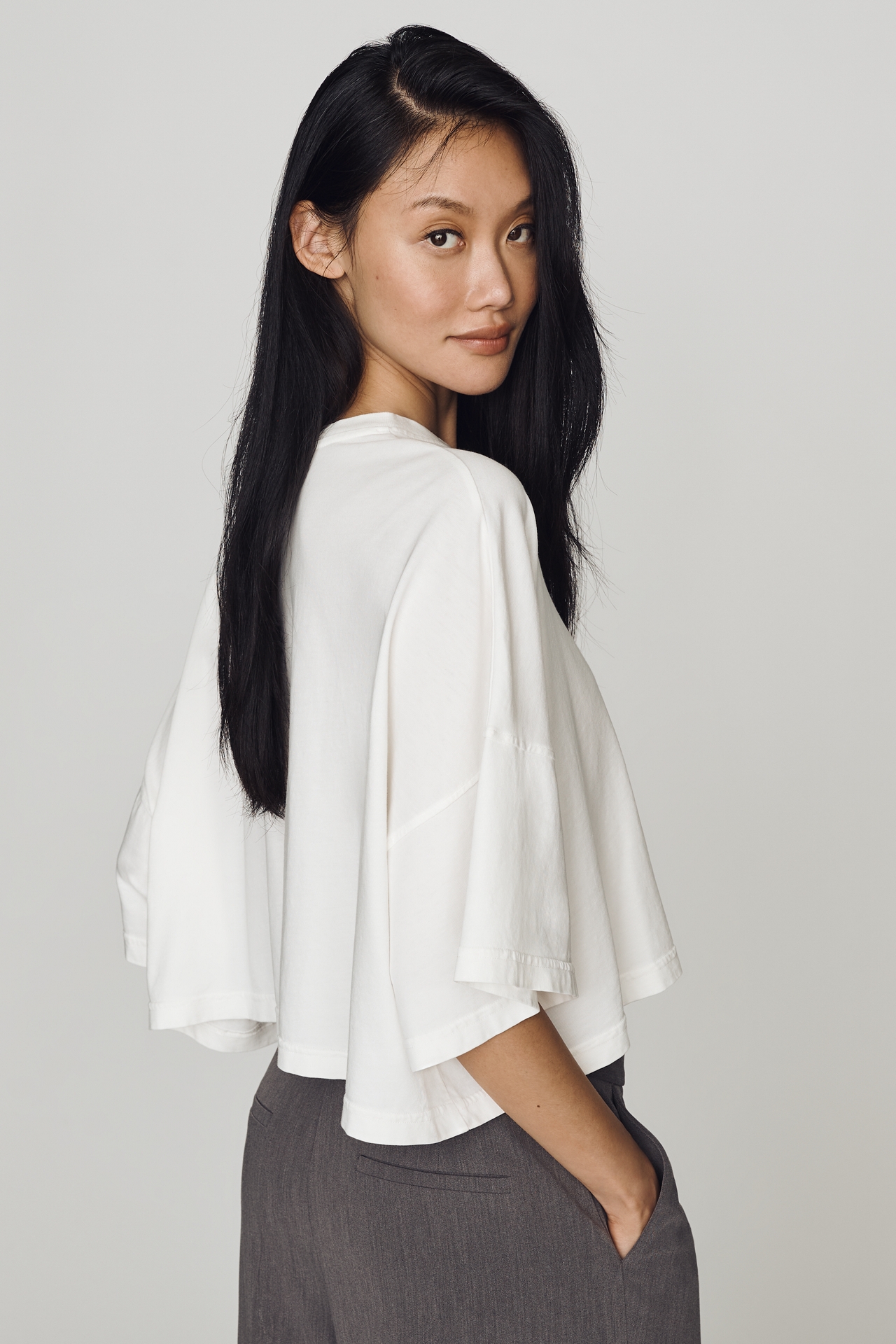 Citizens of Humanity Crop Cape Tee