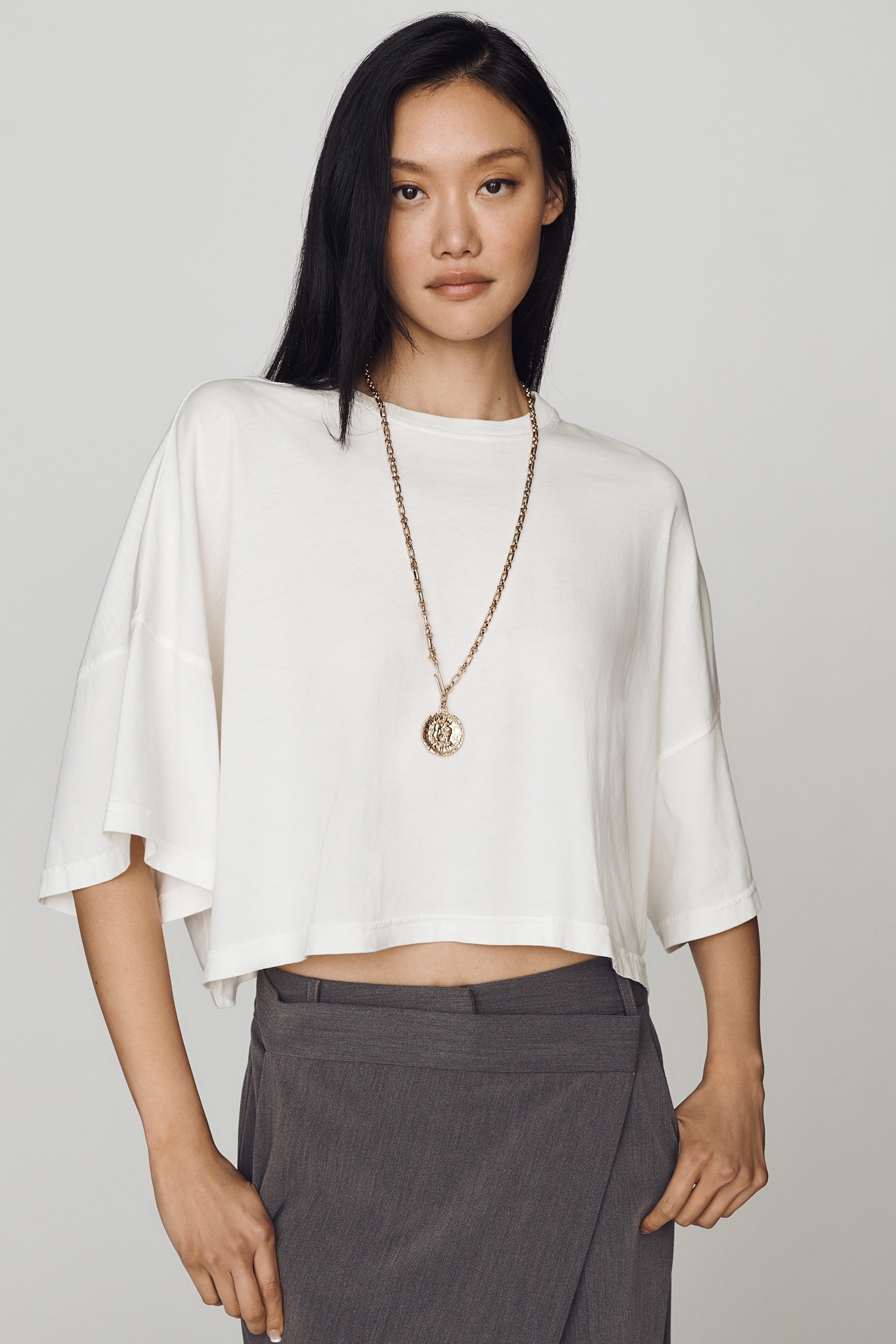 Citizens of Humanity Crop Cape Tee