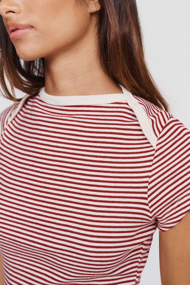 Citizens of Humanity 100% Cotton Stripe Baby Tee #2