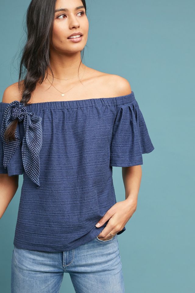 Camilla off cheap the shoulder top