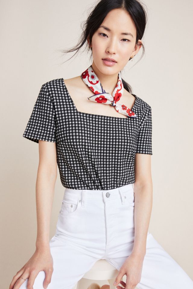 Summer Gingham Top #1