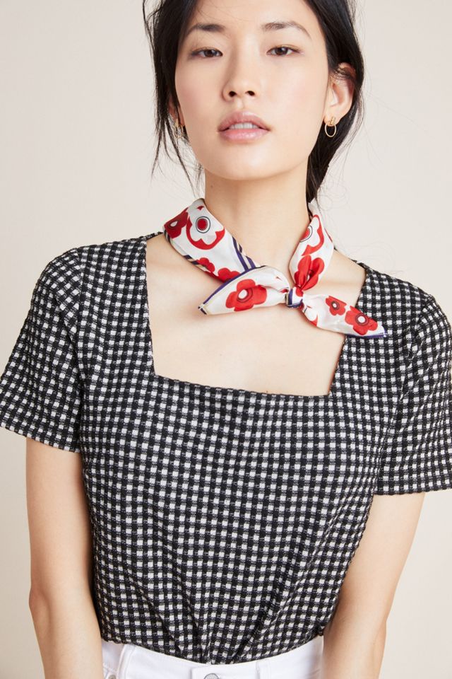 Summer Gingham Top