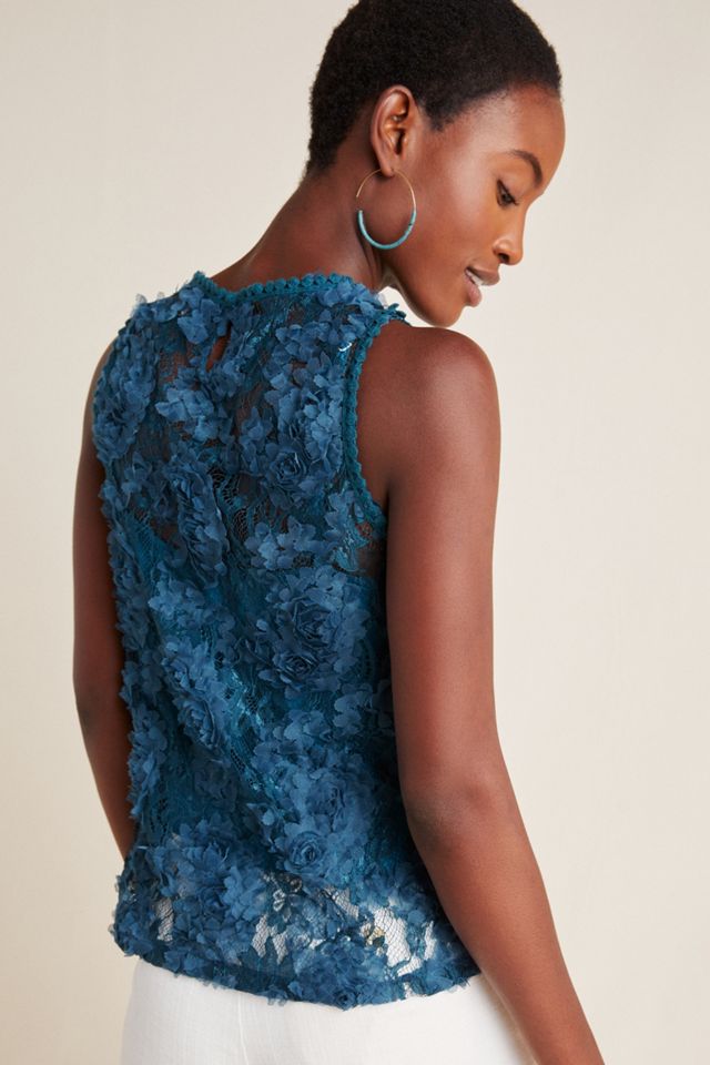 Demeter Lace Sleeveless Top #1