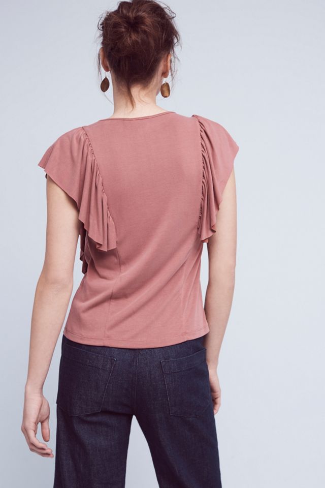 Linear Ruffled Top #2