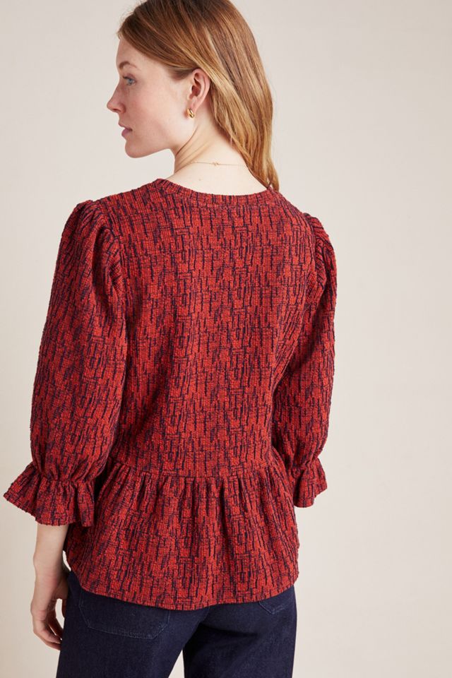 Perette Peplum Top #1