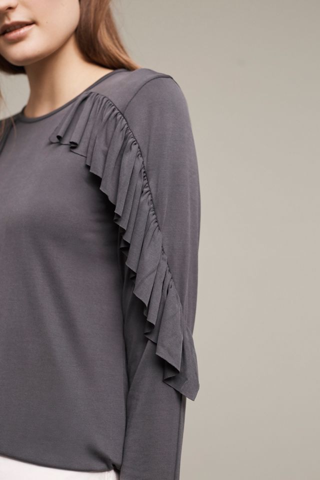 Shadowsong Ruffle Tee #1