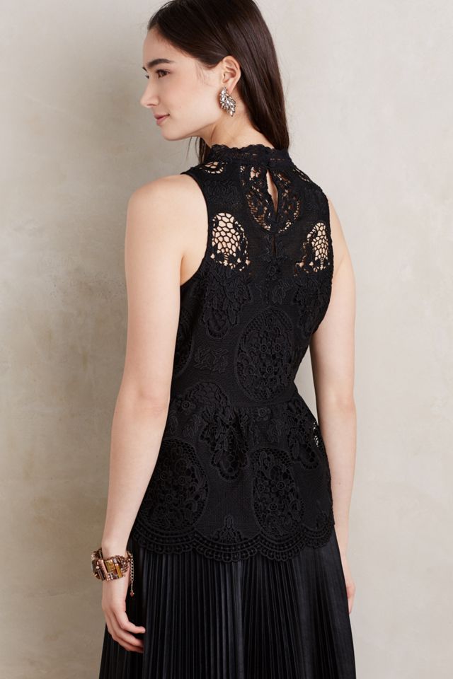 Nightscape Peplum Top #1