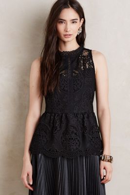 Nightscape Peplum Top