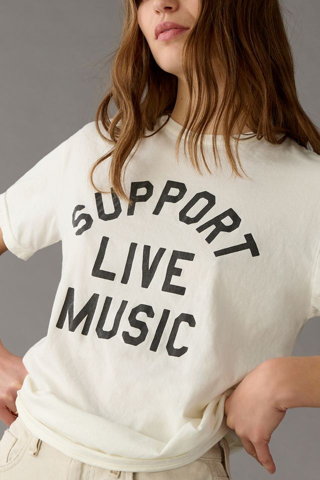 Original Retro Brand Support Live Music Vintage Tee #3