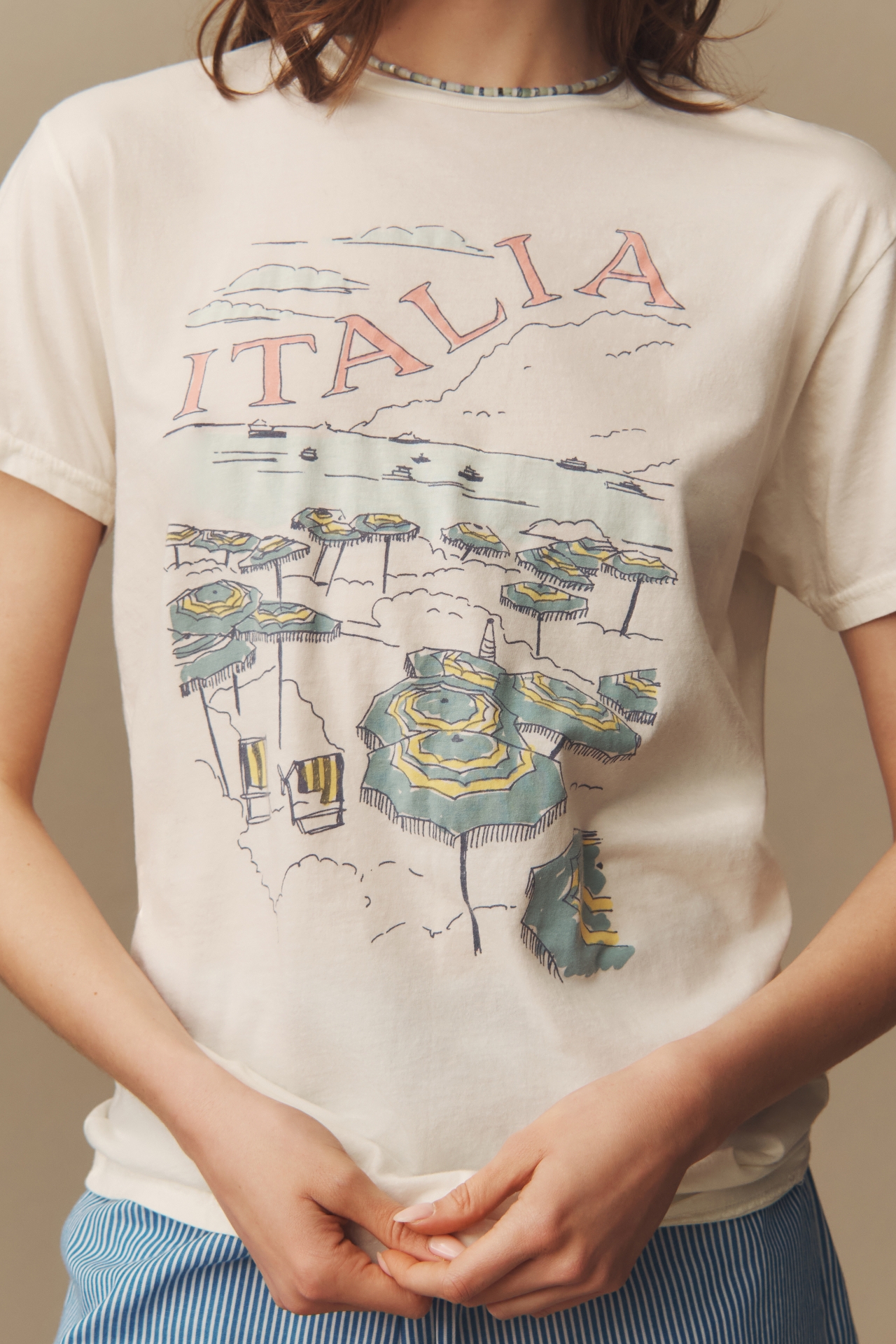 Original Retro Brand Italia Oversized Tee