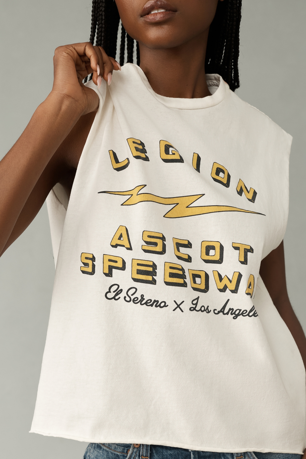 Original Retro Brand Speedway Graphic Muscle Tee