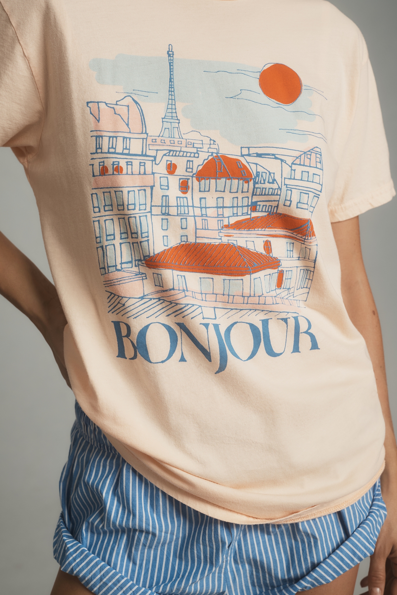 Original Retro Brand Bonjour Graphic Tee