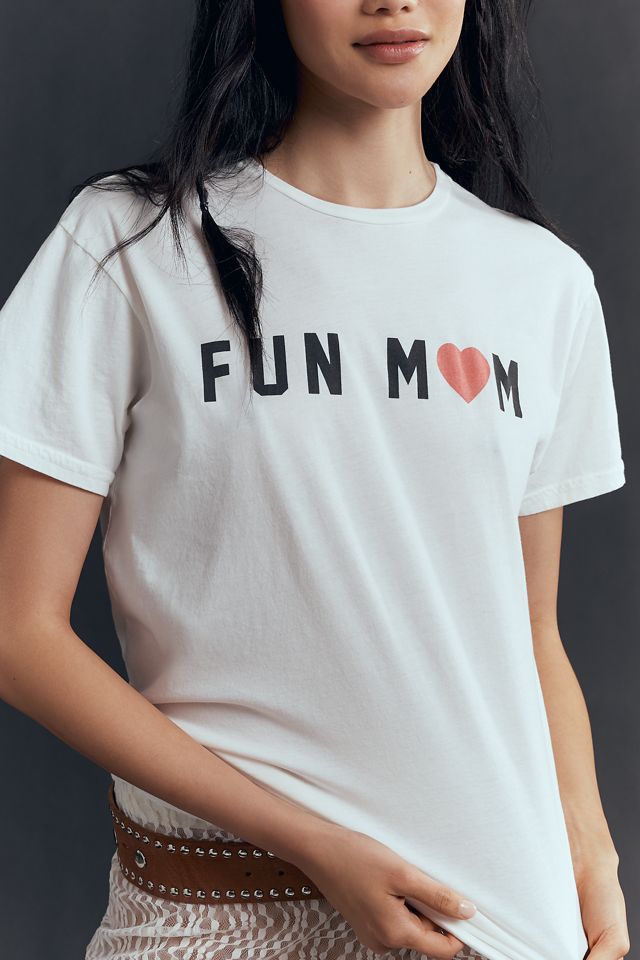 Original Retro Brand Fun Mom Graphic Tee #4