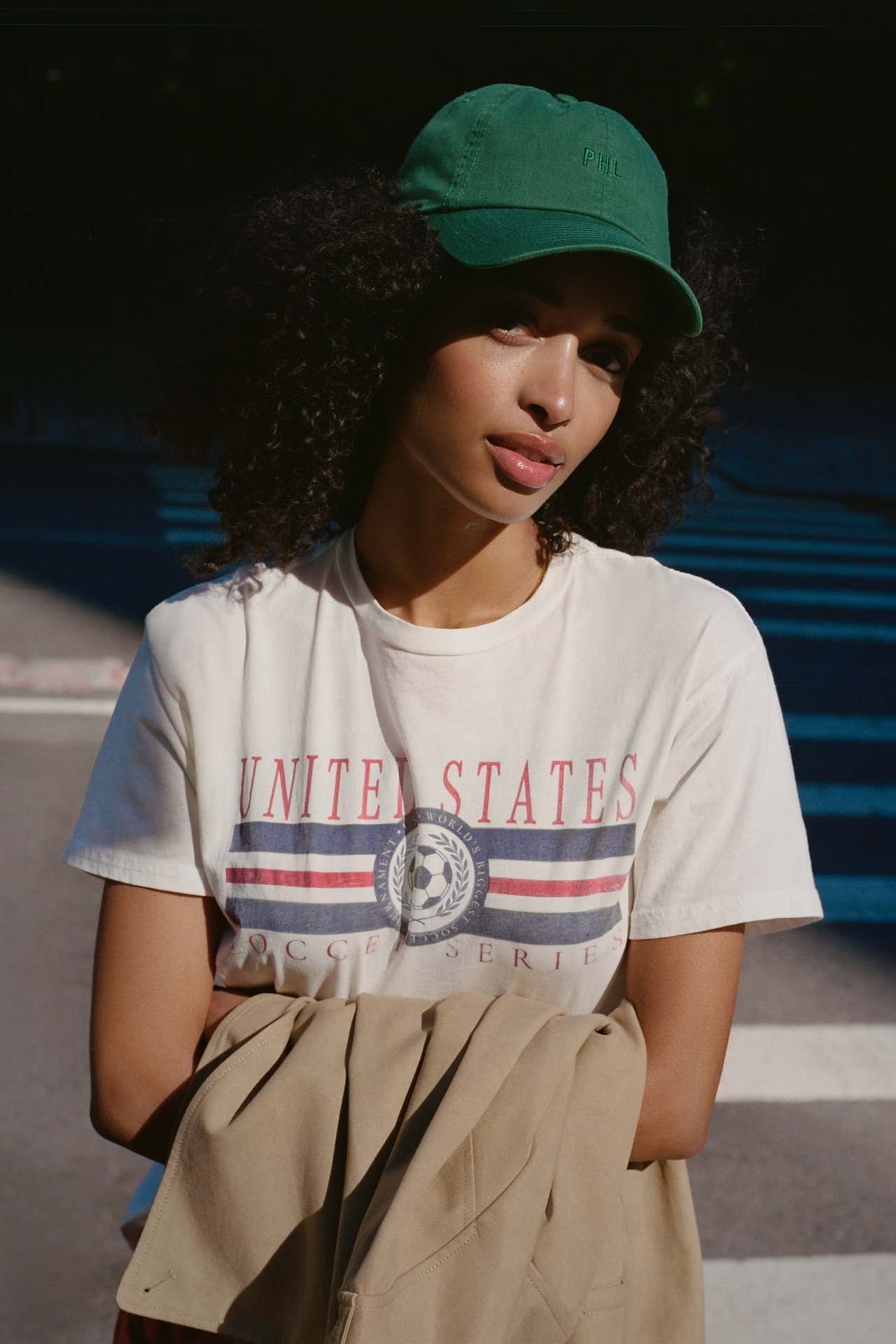Retro Brand Cotton Soccer Tee