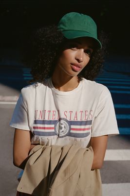 Retro Brand Cotton Soccer Tee