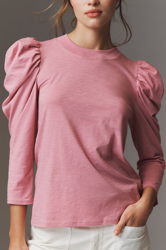 Nation Los Angeles Zeta Puff-Sleeve Top #3