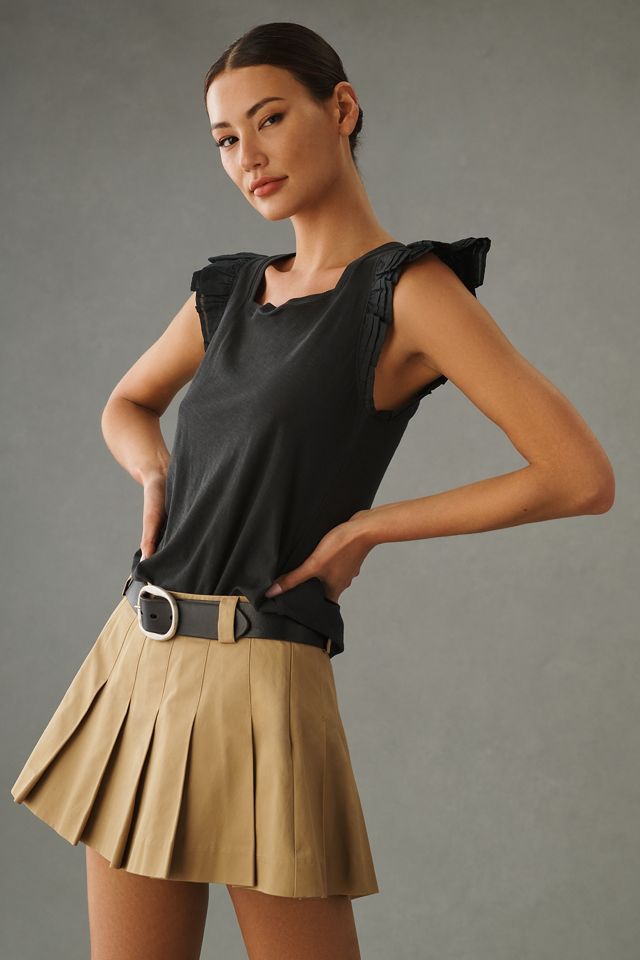 Nation LTD Ruffle-Sleeve Tee | Anthropologie