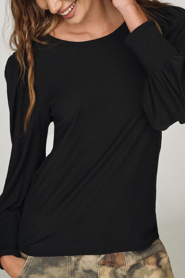 Nation Los Angeles Loren Puff-Sleeve Tee #1