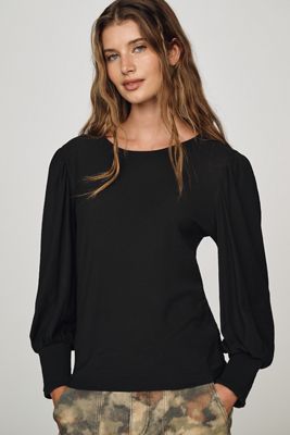 Nation Los Angeles Loren Puff-Sleeve Tee