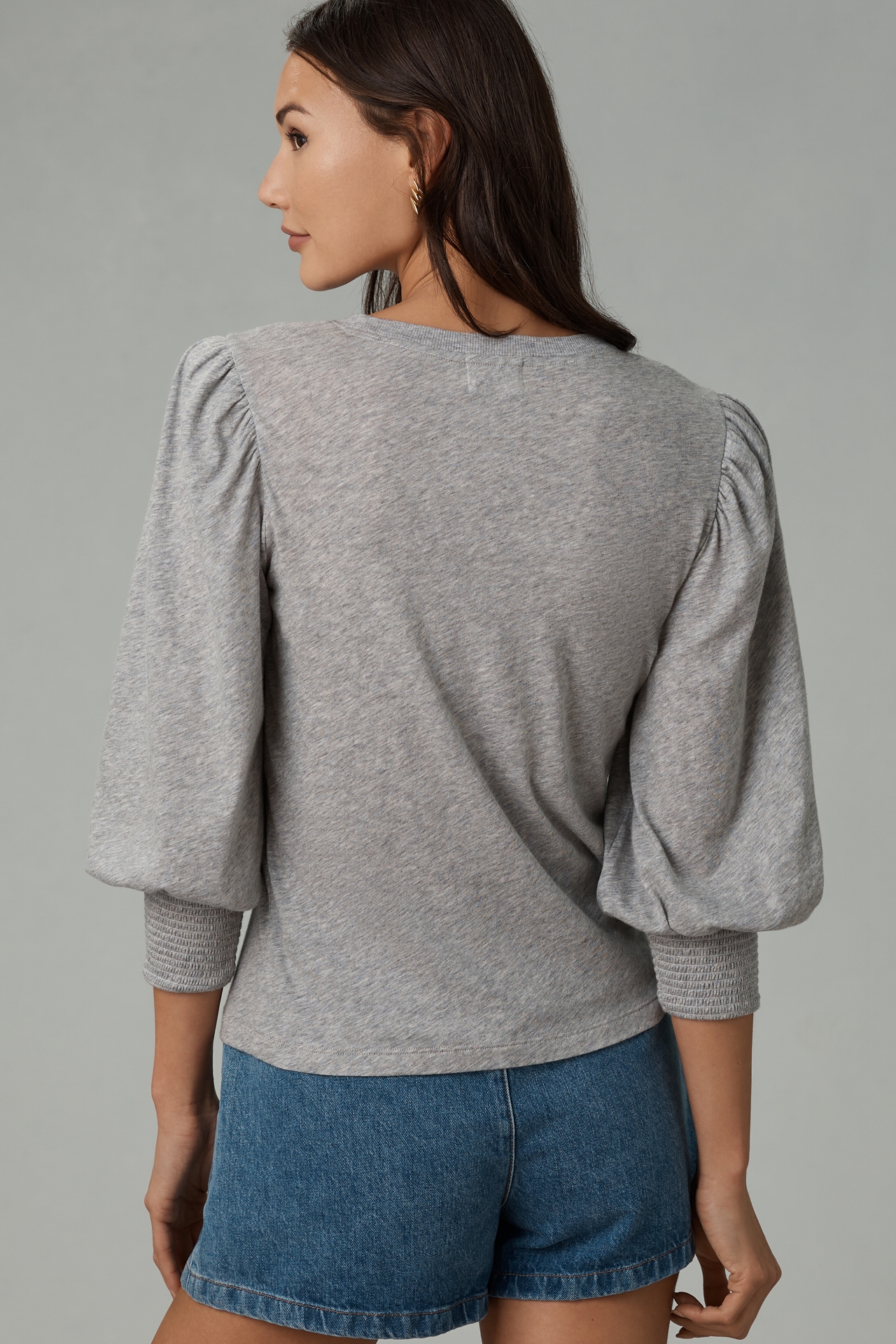 Nation Los Angeles Loren Puff-Sleeve Tee