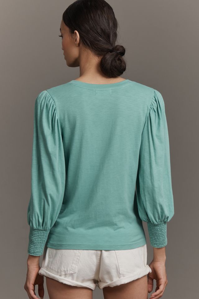 Nation Los Angeles Loren Puff-Sleeve Tee #1
