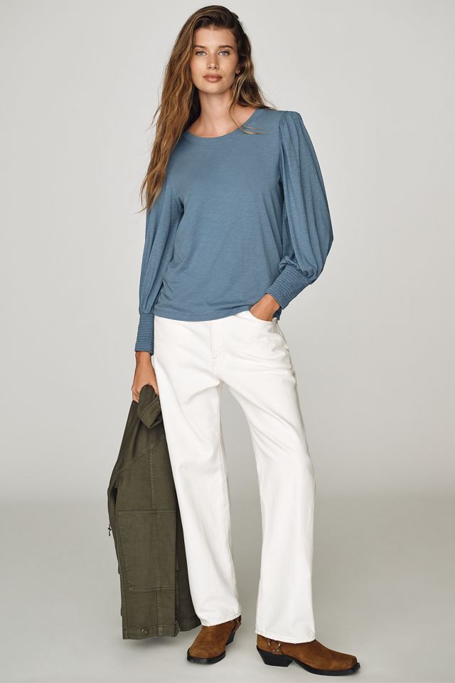 Nation Los Angeles Loren Puff-Sleeve Tee #1