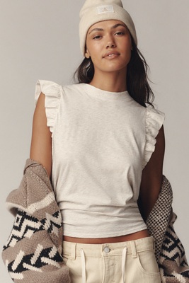 Paulette Ruffle Tank Top