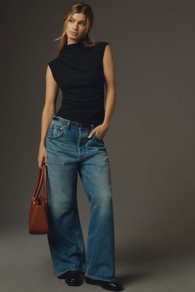 Nation Los Angeles Arielle Draped Tank #3