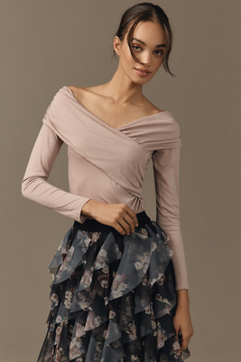 NATION LTD MIKA OFF-THE-SHOULDER TOP 