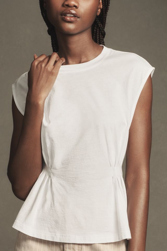 Nation Los Angeles Meg Pleated Top #3