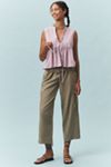 Nation Los Angeles Ali Sleeveless Tie-Front Top