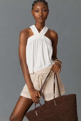 Nation Los Angeles Bibi Cotton Halter Top